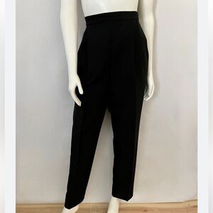 Vintage 80s Levi’s Bendover high waisted black trousers size 8 NWT